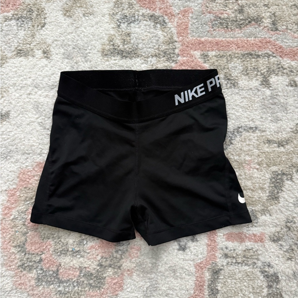 Nike Pro Women's Athletic Black Shorts